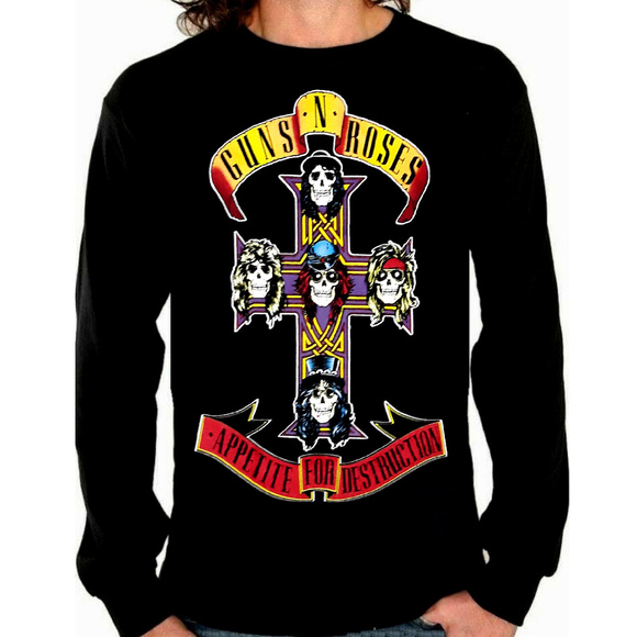 Guns N Roses Appetite for Destruction GNR metal rock Official T-Shirt M NWT - Picture 1 of 2
